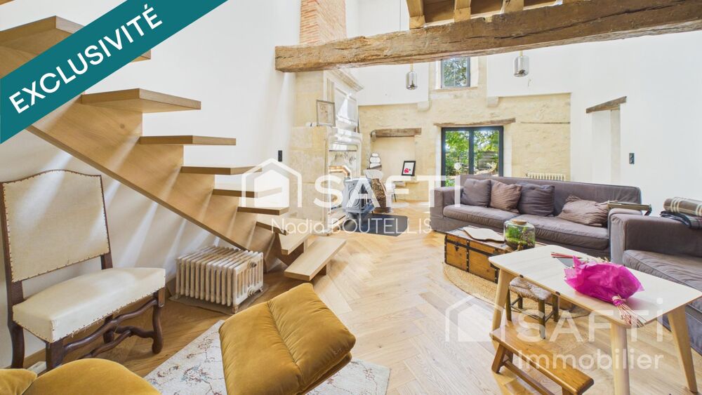 Vente Maison TARGON – UNE DEMEURE D'EXCEPTION, ENTRE HISTOIRE ET ART DE VIVRE Targon