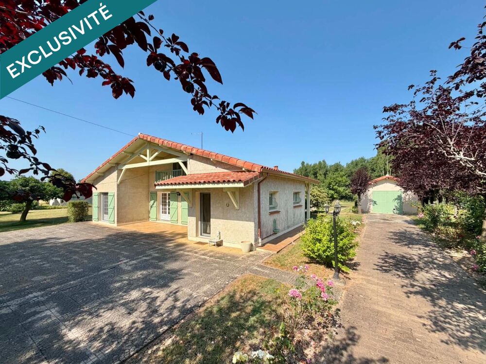 Vente Maison MAISON PLAIN PIED AVEC GRAND GARAGE  ET TERRAIN CLOS Castelnau d'auzan labarrere