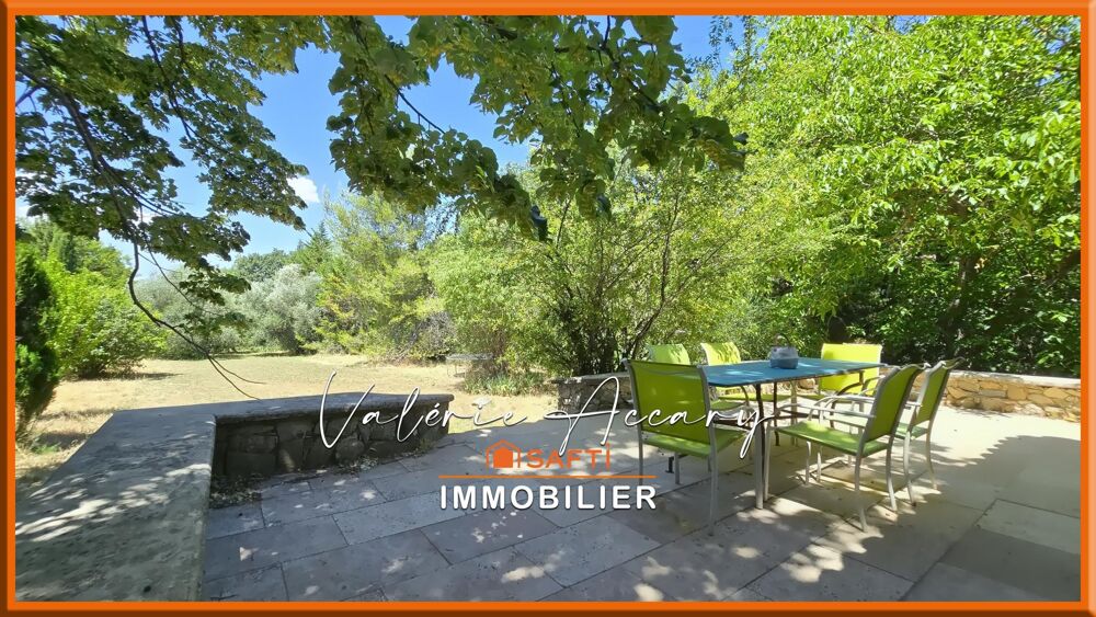 Vente Maison ROCBARON : Maison en pierre de 128 m² sur un terrain de 1756 m², 3 chambres, garage... Rocbaron