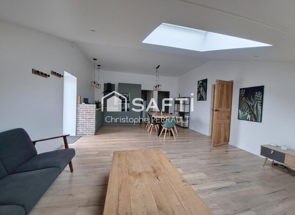 Vente Maison Longère aux 2 Appartements NEUFS + 60 m² à RÉNOVER Saint-laurent-sur-sevre