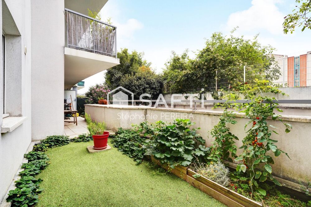 Appartement 3 pièces avec terrasse et jardin