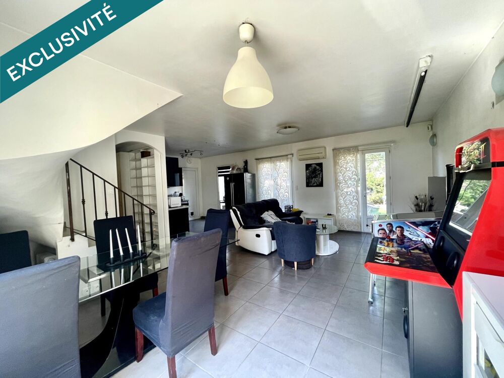 Maison 90 m², T4 sur 500 m² de terrain avec Garage