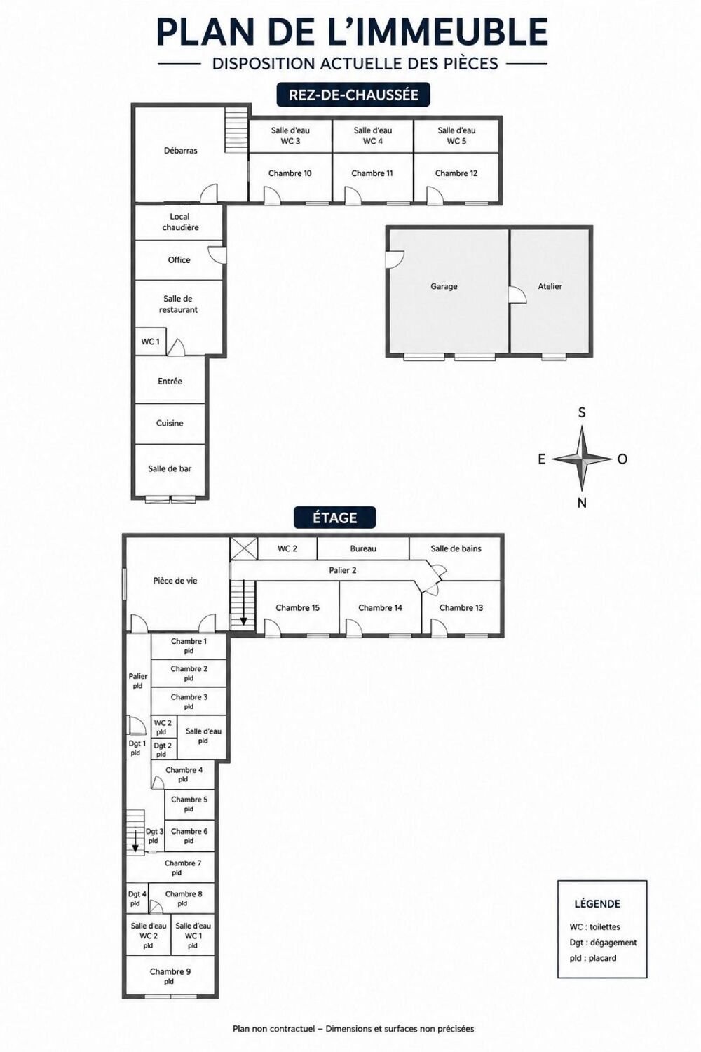 Vente Immeuble ensemble immobilier de plus de 400m² avec parking Lucon