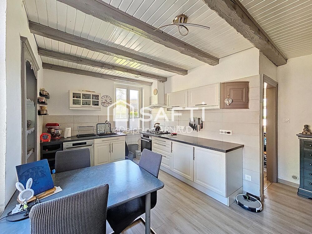 Maison rénovée lumineuse avec jardin à Villé 67220
