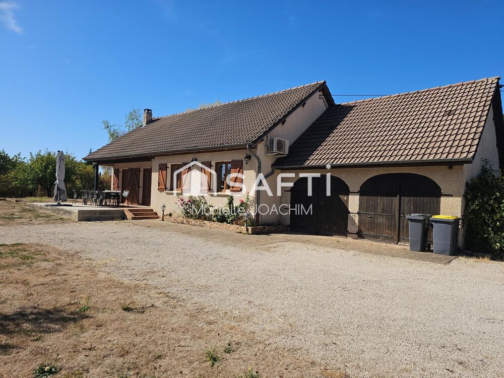 Vente Maison maison individuelle de plain-pied avec piscine Saint-germain-du-plain