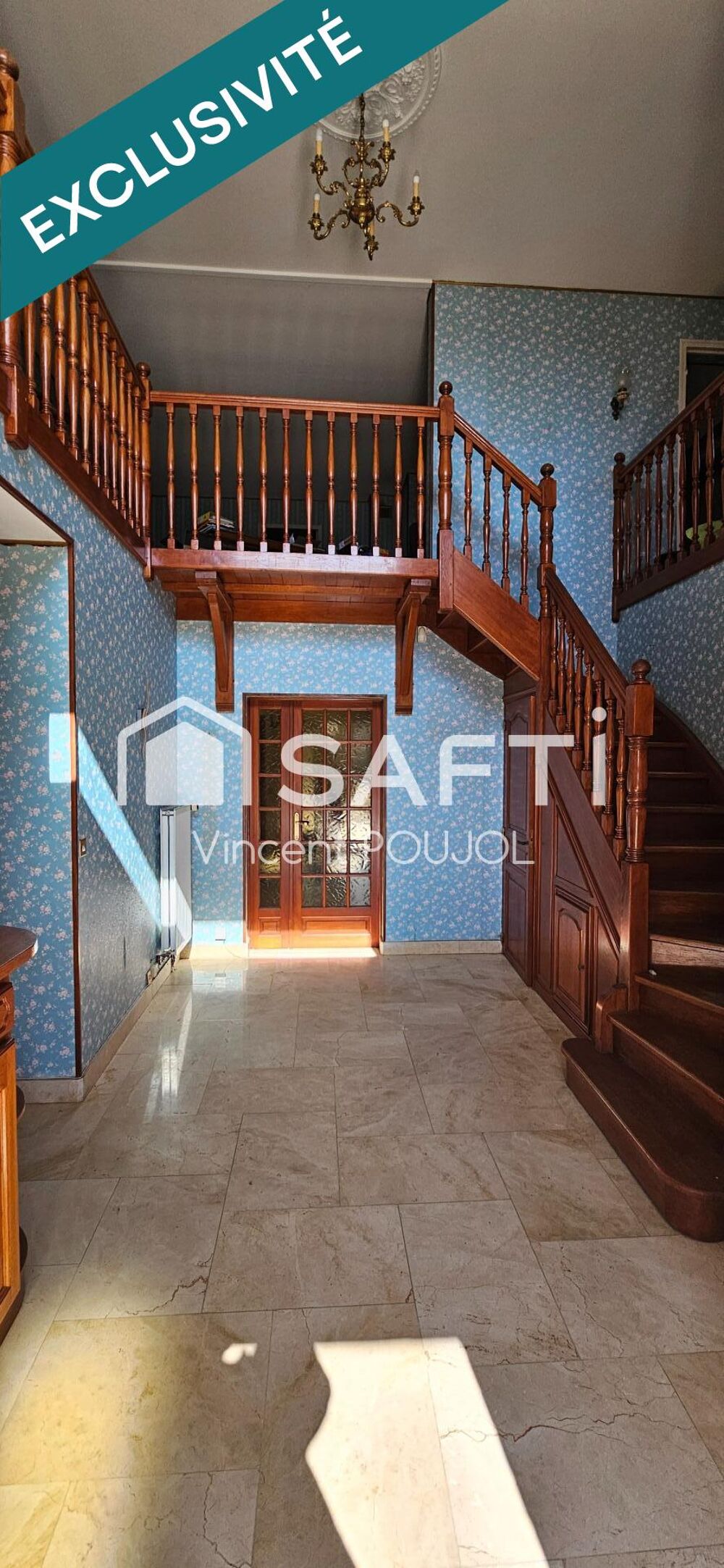 Maison traditionnelle avec de beaux volumes