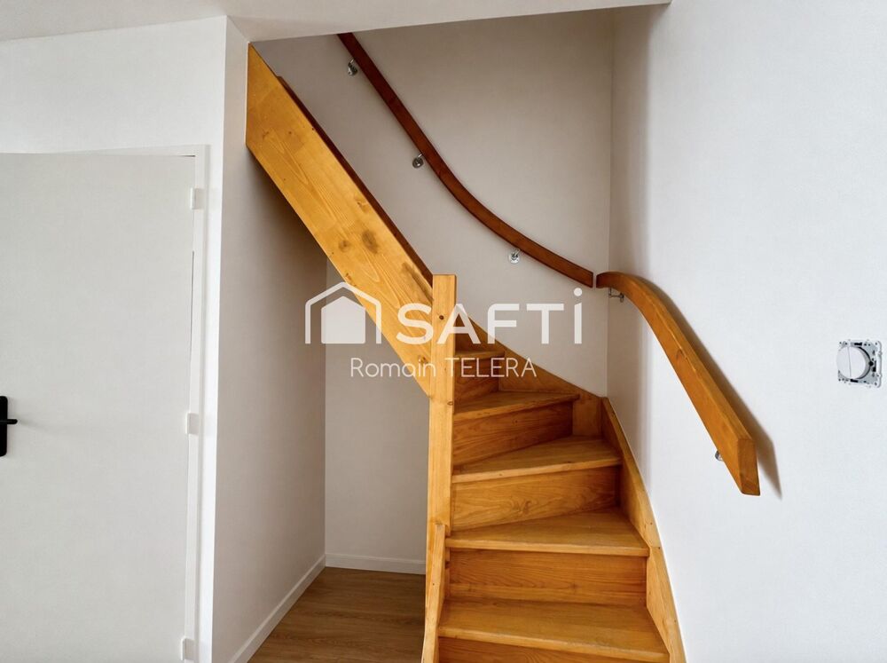 Vente Appartement NANSOUTY : T4 en duplex rénové de 61 m², avec 3 chambres dans une rue calme Bordeaux