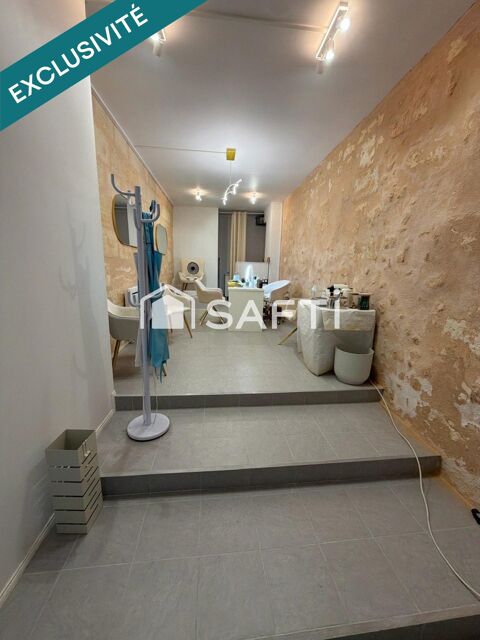   DROIT AU BAIL, LOCAL RENOVE 24 m2, pierres apparentes, parfait état, idéal activité onglerie, esthétique, profession libérale, s 