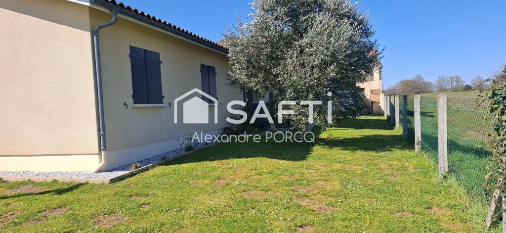 Charmante maison familiale avec de beaux volumes.
