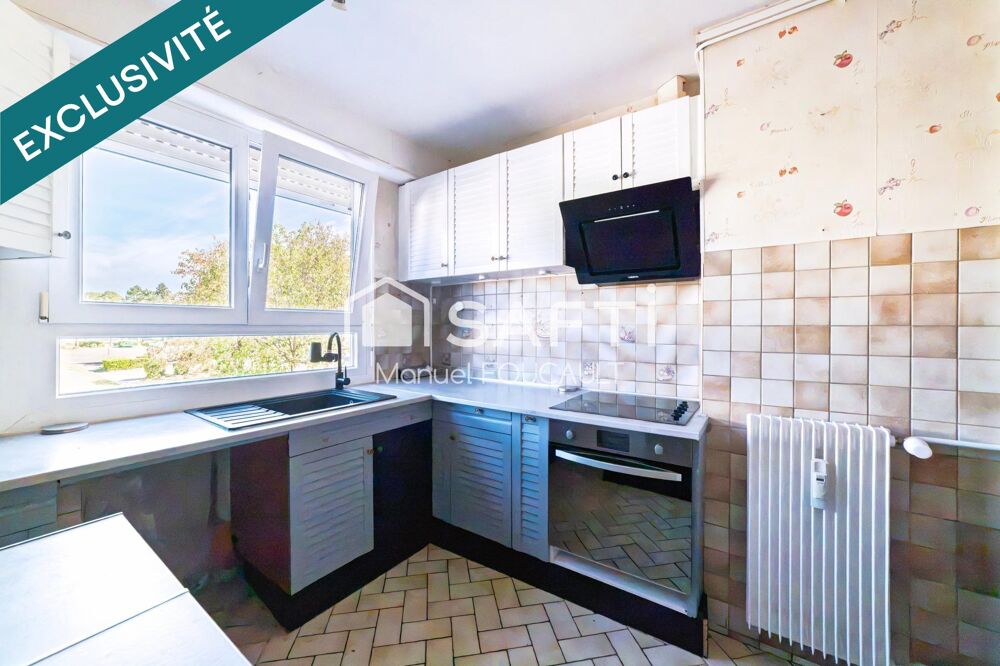 Vente Appartement Dijon Charmette, appartement type 4 de 88 m2 - stationnement et cave. Dijon