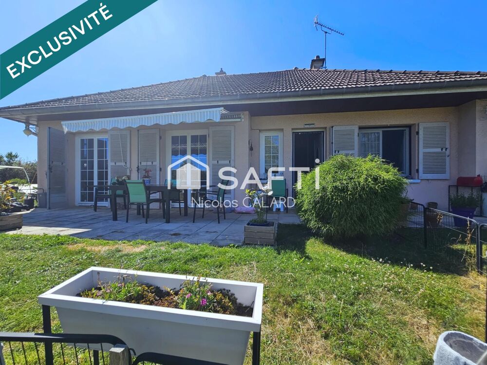 Maison spacieuse 3 chambres proche Louhans