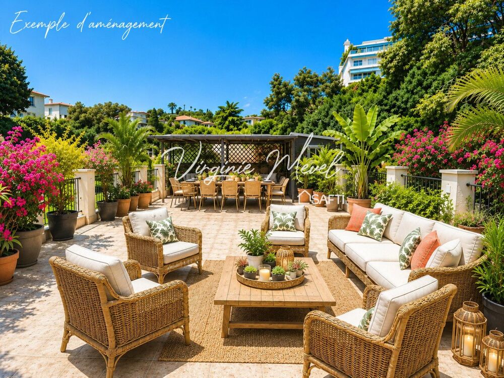 Vente Appartement NICE OUEST BAS FABRON,  Un véritable esprit maison à deux pas de la Promenade des Anglais Nice