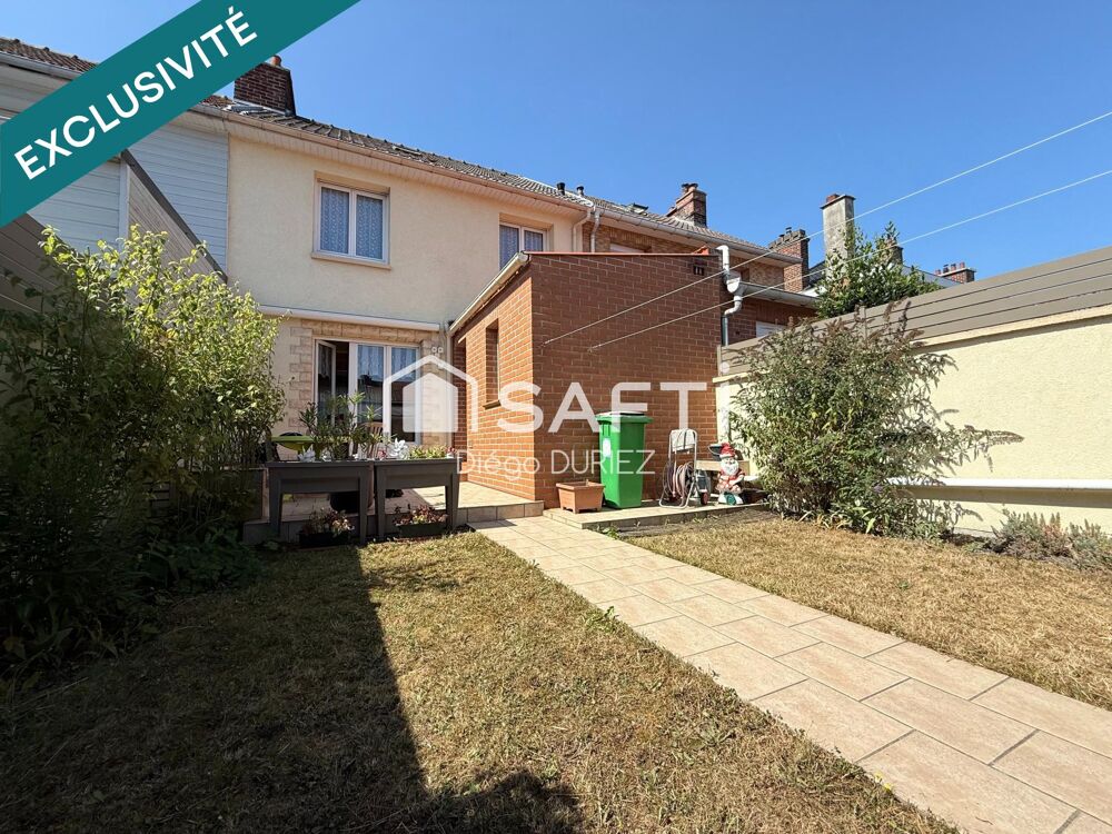 MAISON 4 CHAMBRES - 110m² - DOUBLE GARAGE - JARDIN