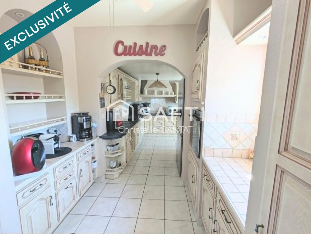 Vente Maison Maison de plain pied 4 chambres, garage, terrain. Montlucon