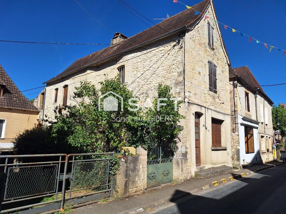 Vente Maison Salviac - Maison de ville en pierre à rénover avec terrasse et jardin Salviac