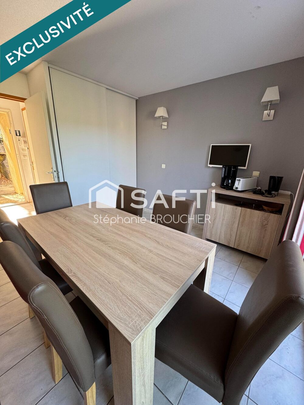 Maison dans copropriété avec piscine
