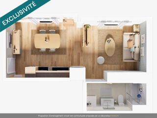  Appartement � vendre 1 pi�ce 30 m�