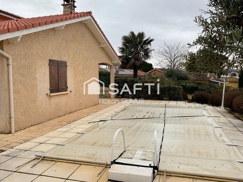 Vente Maison Maison lumineuse de 99 m² avec piscine et un vaste terrain ,vrai coin de paradis Estrablin