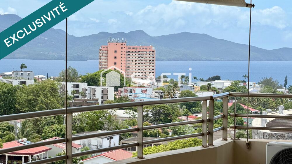 Vente Appartement T4 DERNIER ÉTAGE – TERRASSE 56 M² – VUE MER Schoelcher
