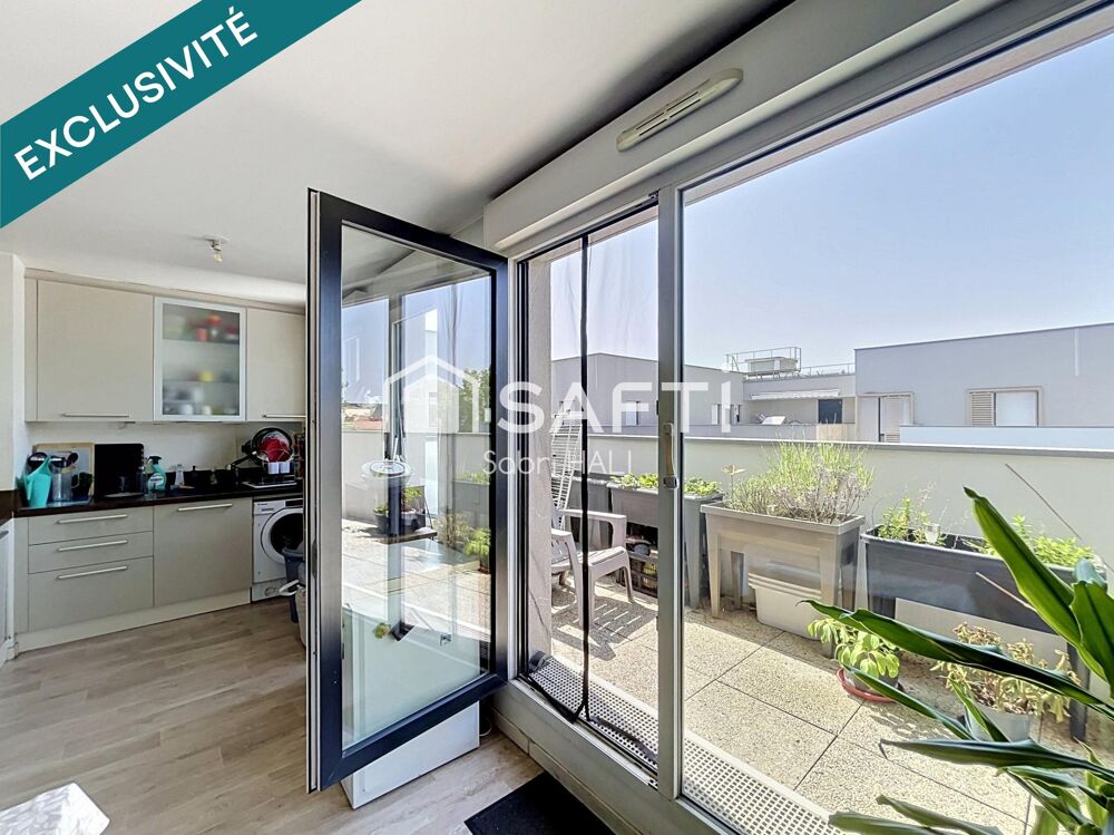 Vente Appartement Appartement 4 pièces de 79 m² avec exceptionnelle terrasse de 54 m² – Dernier étage Nanterre