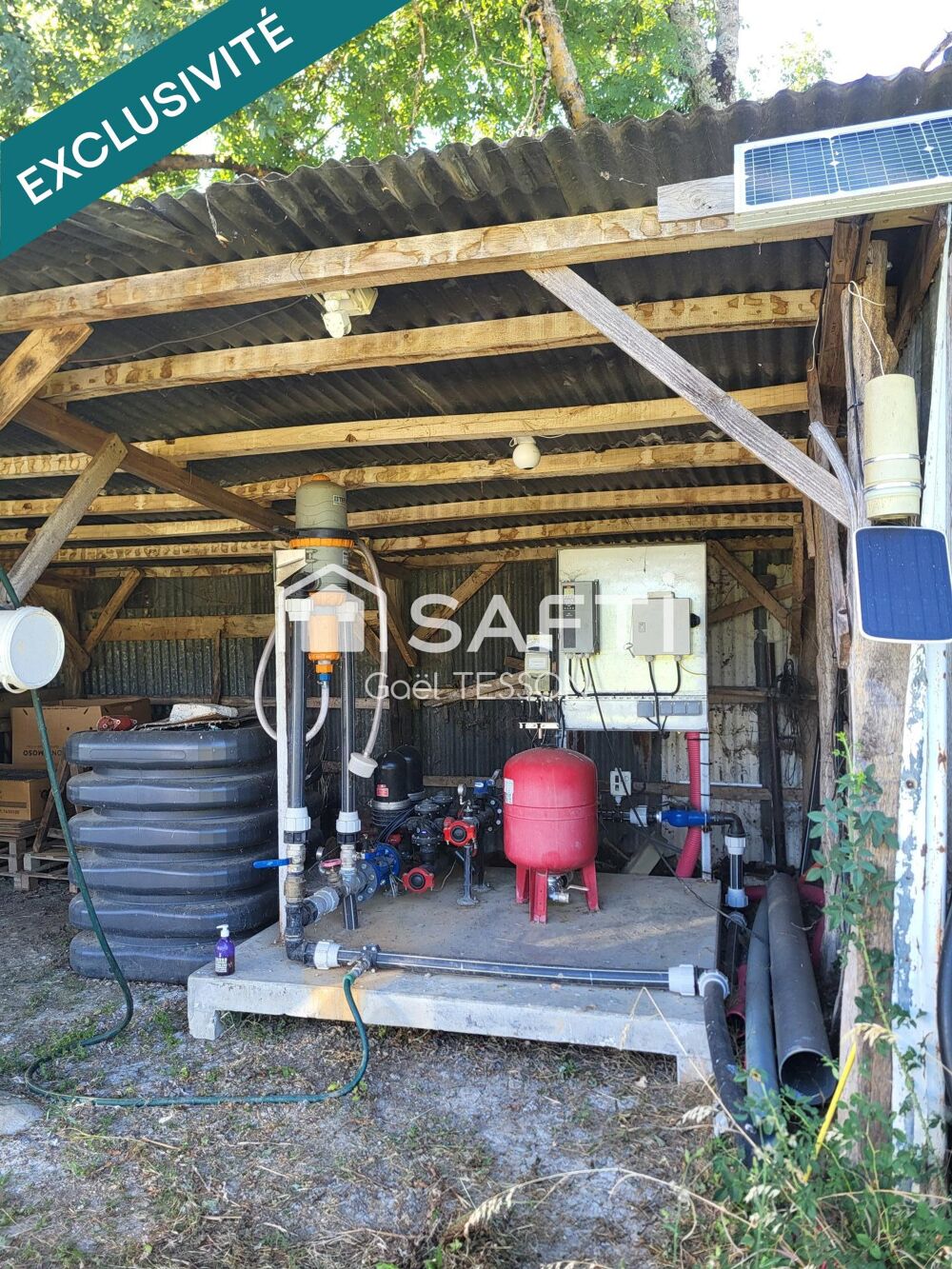 Vente Terrain Terrain agricole tout équipé Pineuilh