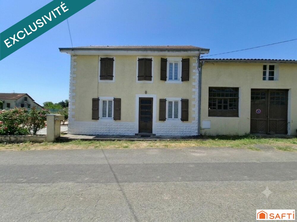 Vente Maison Maison familiale 3 chambres, 5 pièces, garages, parcelle 1095m2 Navarrenx