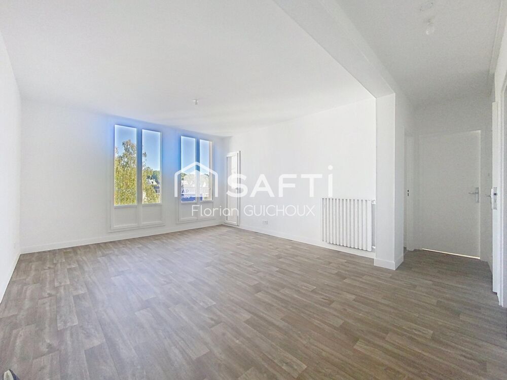 Vente Appartement QUIMPER – PRAT MARIA, T3 RÉNOVÉ AVEC BALCON Quimper