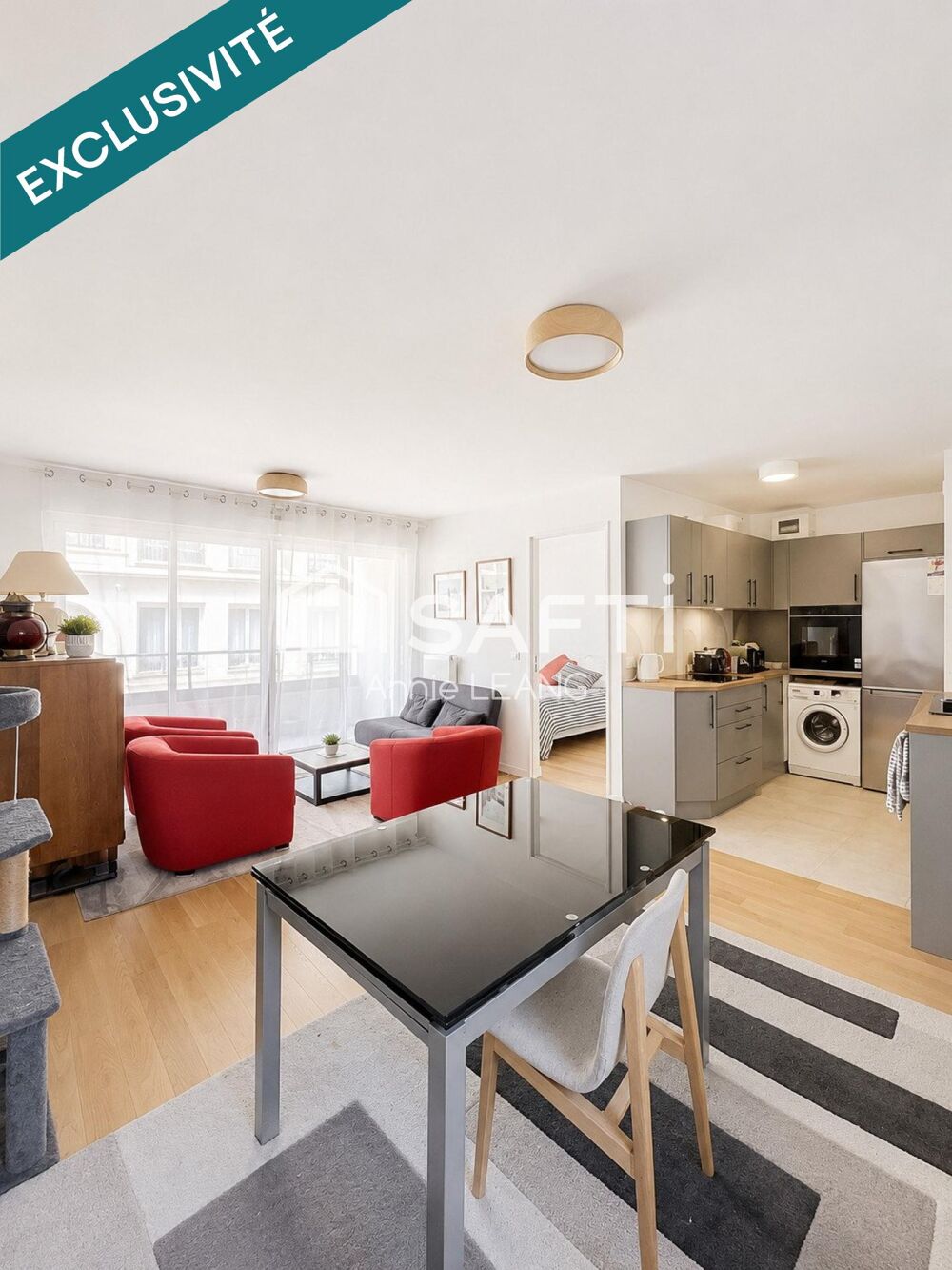 Vente Appartement Montrouge – 3 pièces récent, balcon, métro Montrouge