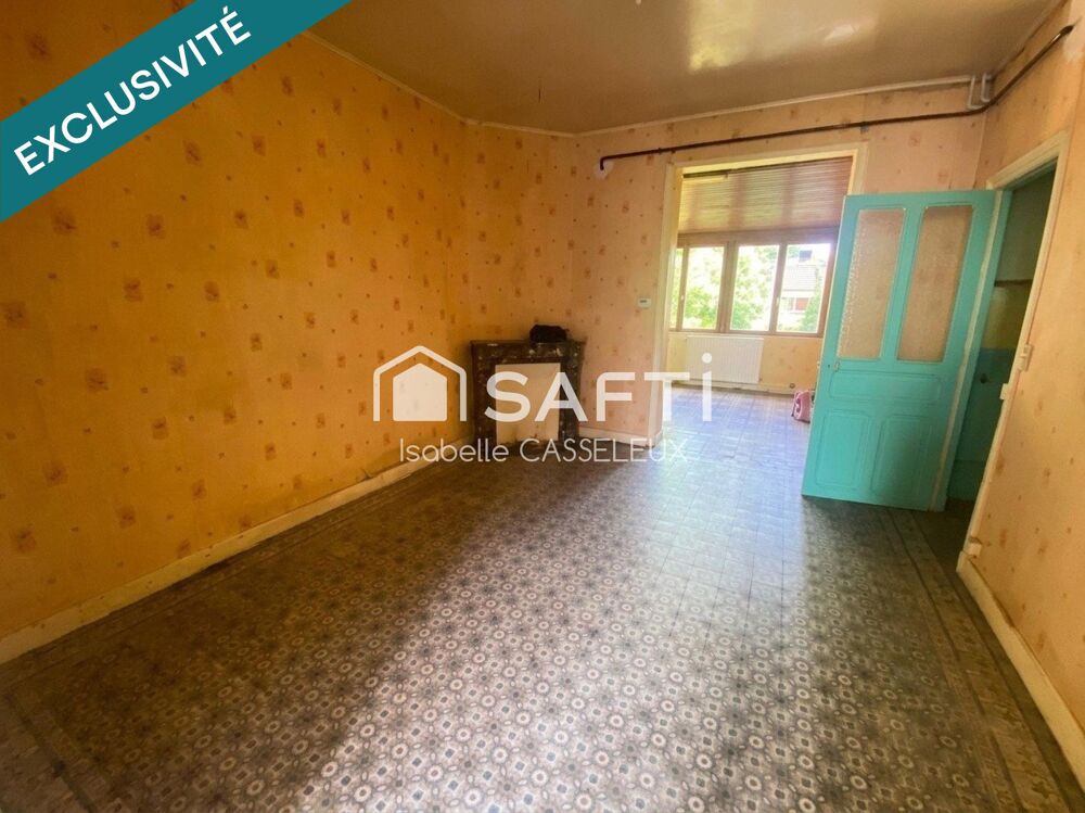 Vente Maison Maison de ville avec 2 chambres, cour, garage Guise