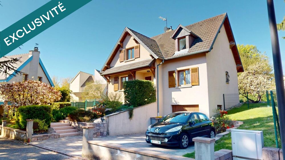 Maison 130 m²  4 chambres  jardin paysager  terrain 695 m²  Morschwiller-le-Bas Proche de Mulhouse Dornach