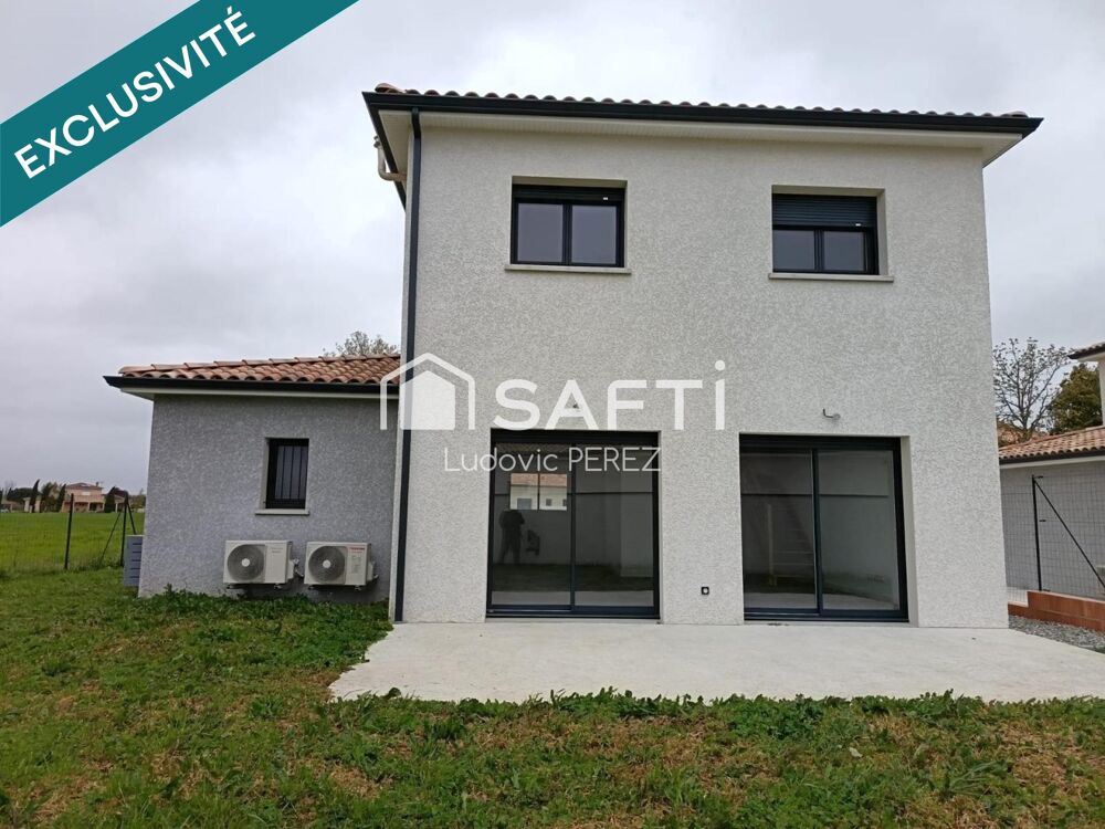 Vente Maison MAISON NEUVE T4 103 M² – GARAGE – TERRAIN 400 M² – BRESSOLS (82710) Bressols