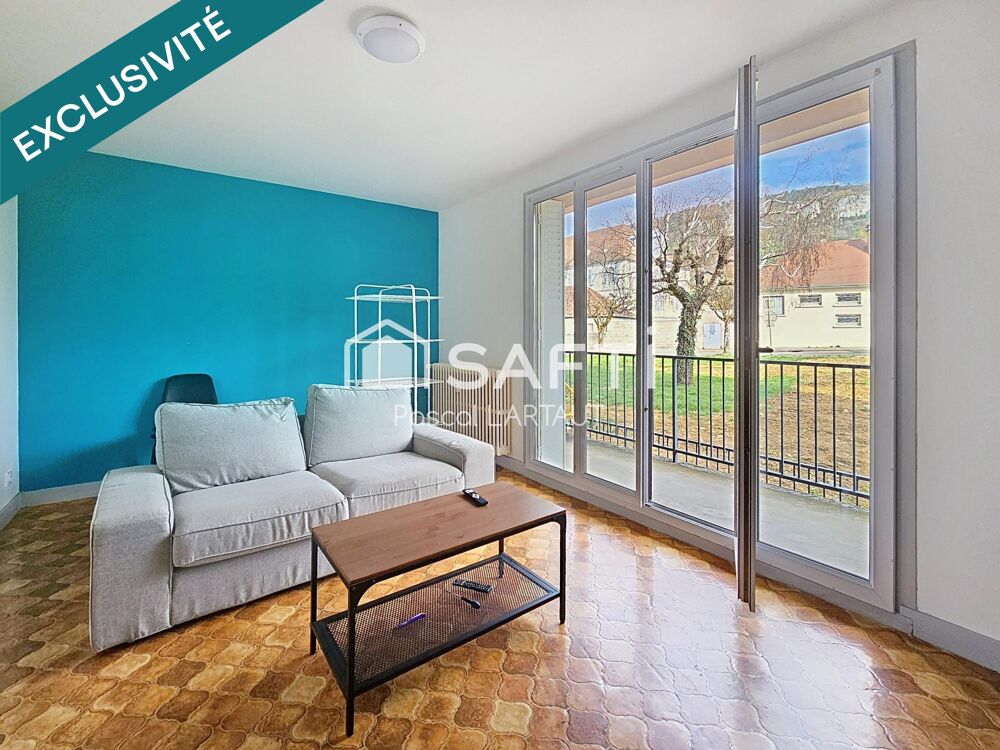 T3 lumineux avec balcon, loué, investissement sécurisé