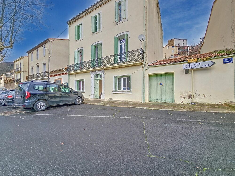 Superbe maison de maître à fort potentiel au coeur de Graissessac !