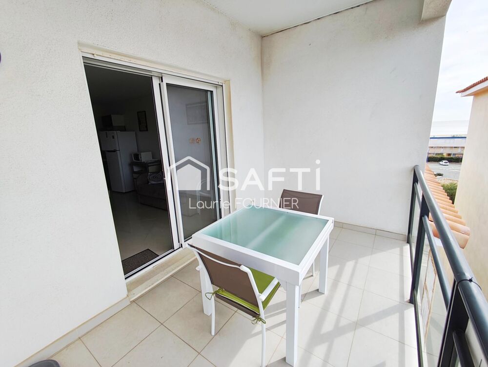 Appartement T3 49m² meublé, à 250 m des plages