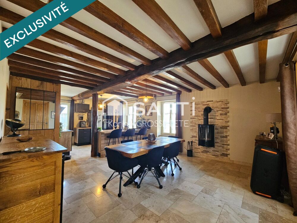 Maison de caractère rénovée  177 m²  4 200 m² de terrain