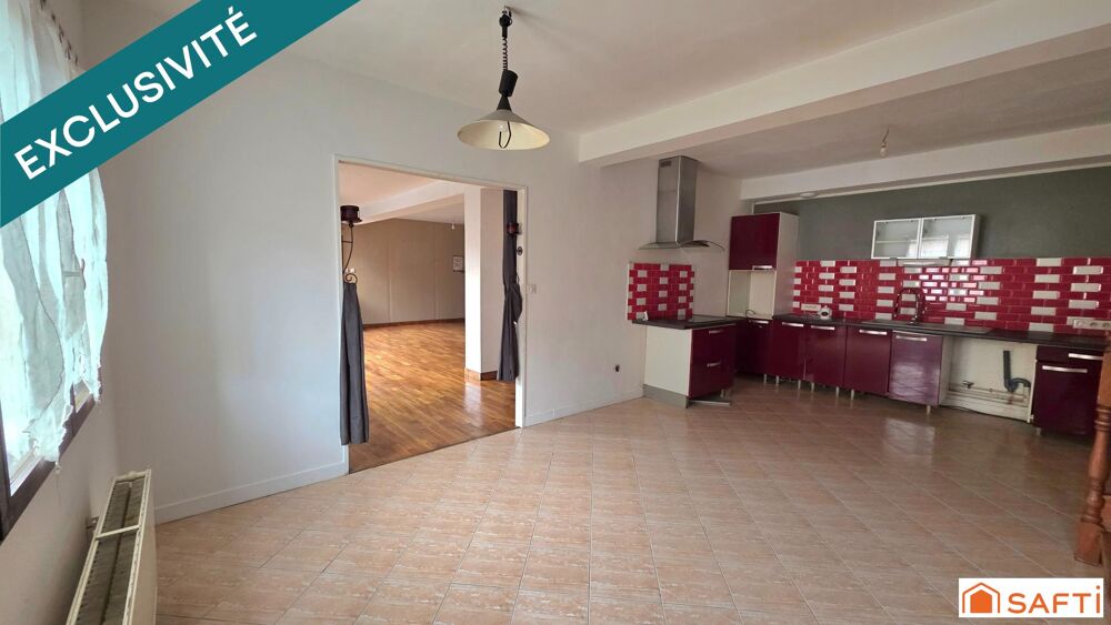 Maison familiale T5 avec travaux et grand potentiel, garage et terrasse