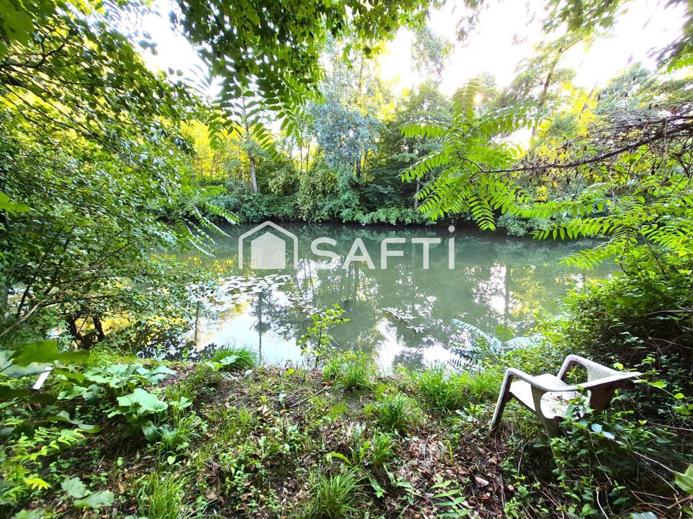 Vente Maison MAISONNETTE(Eau-Elec-Fibre) +Jardin+Garage+Rivi�re Abilly