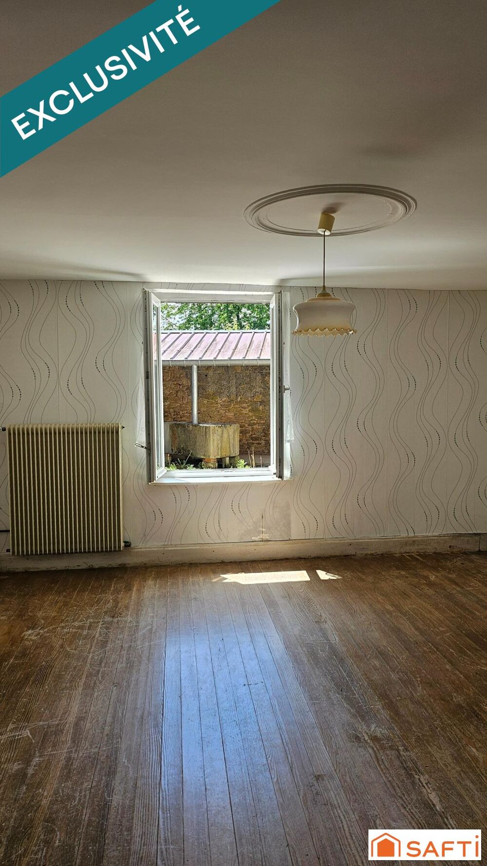 Vente Maison Maison de village à rénover – 105 m² habitables – dépendances – beau terrain – Laronxe
