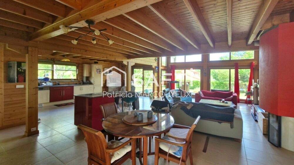 Vente Maison Demeure en bois, Volume cathédrale et  potentiel foncier exceptionnel Montgeard