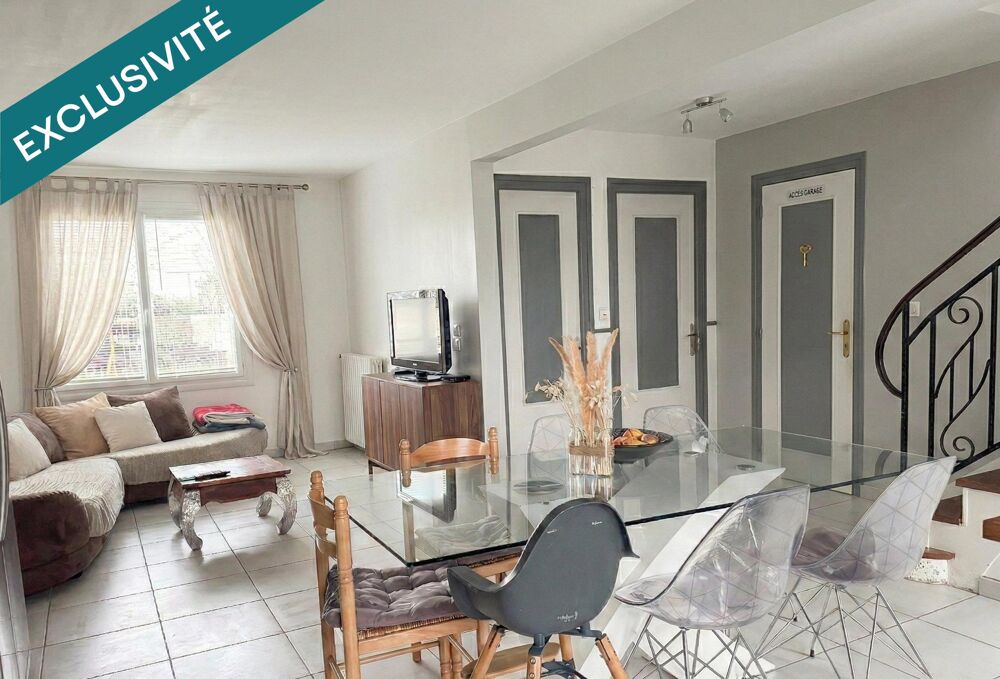 Maison familiale de 117 m² avec 4 chambres et jardin exposé Sud-Ouest