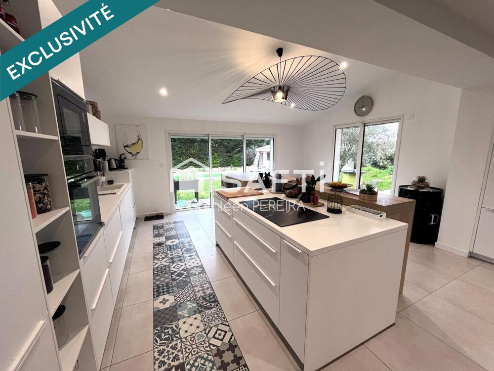 Maison moderne 135 m² environ grand terrain, calme et confort