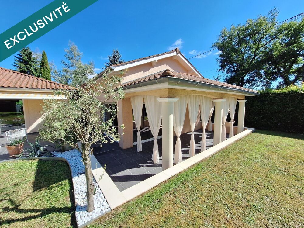 Grande maison familiale 236 m² avec piscine  Calme absolu  À 30 km de Lyon
