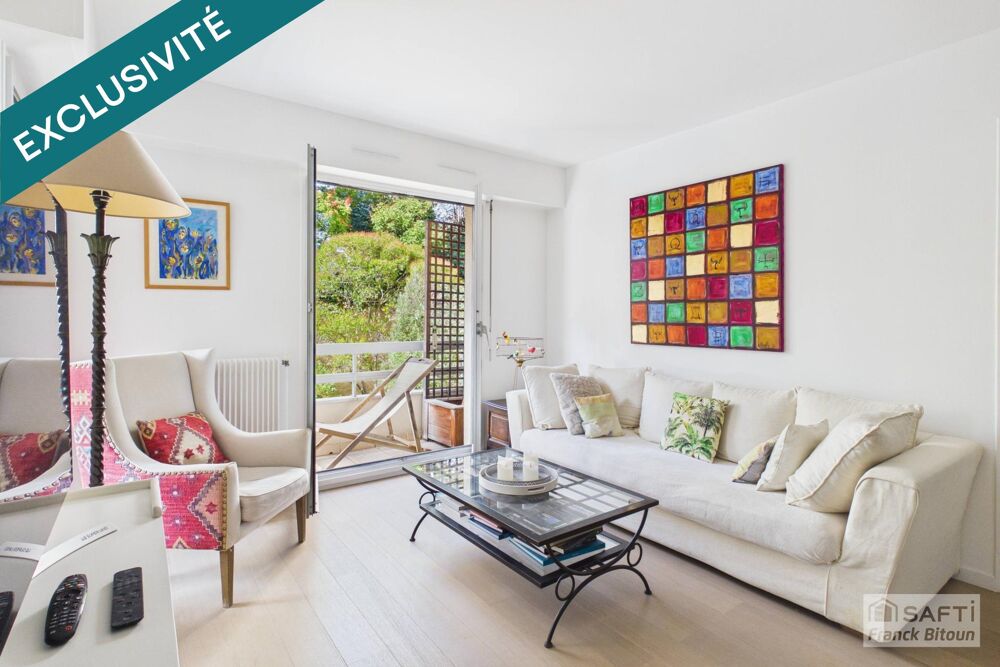 Vente Appartement BÉCON - PONT DE LEVALLOIS. Grand 2 pièces RÉNOVÉ, au CALME, avec TERRASSE Courbevoie