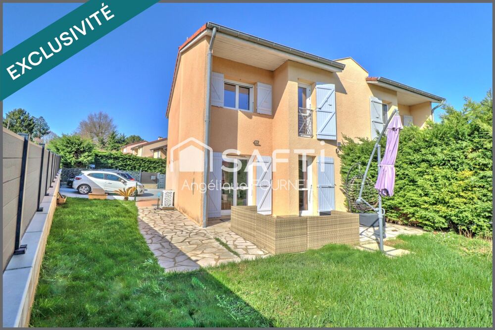 Vente Maison Maison mitoyenne d'un côté - 3 chambres/Possible 4- Garage + stationnement - Terrain clos de 277m² Vienne