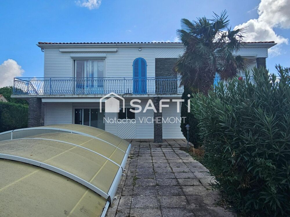 Vente Maison A deux pas de l'ocean, maison atypique de 217m²,5 grandes chambres, piscine et vue sur les marais: une maison aux multiples poss Angoulins