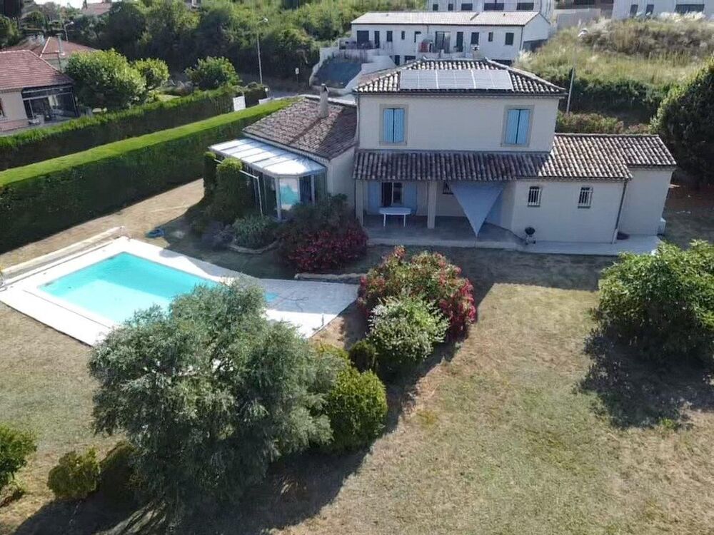Maison Vue Ardèche, piscine, terrain constructible