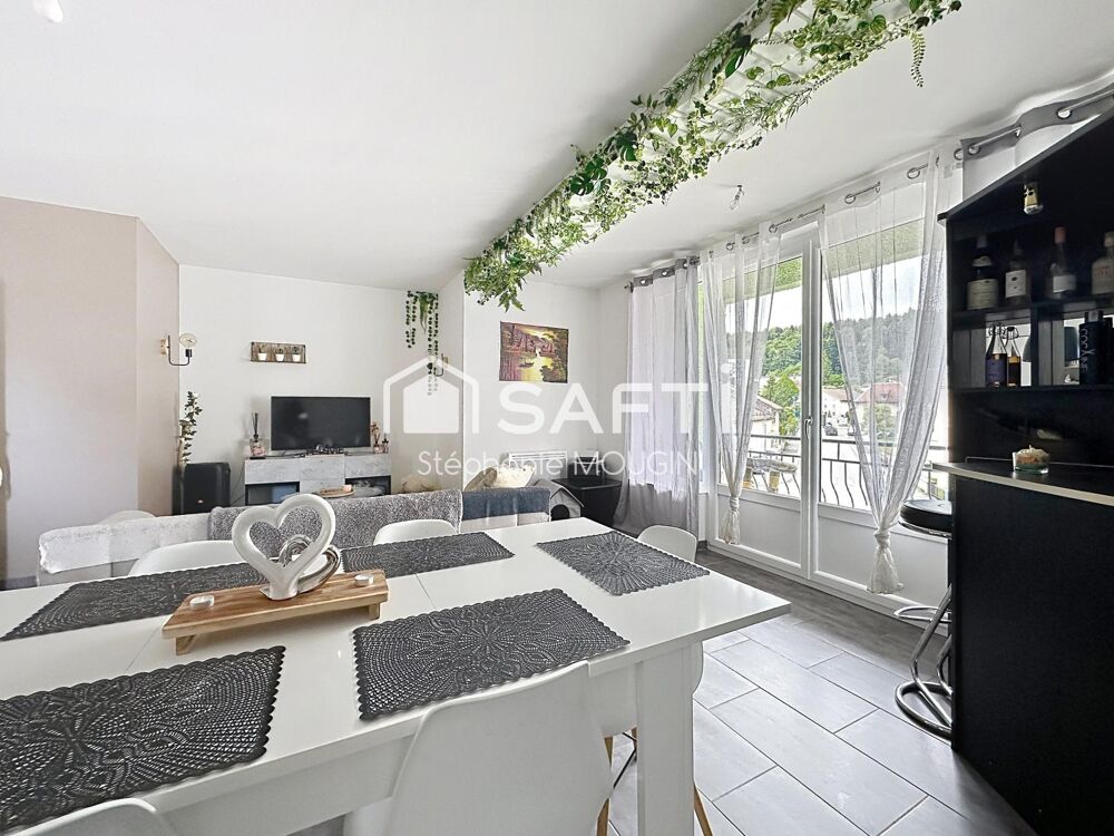 Appartement lumière traversante, 3 ch, garage, exterieur.