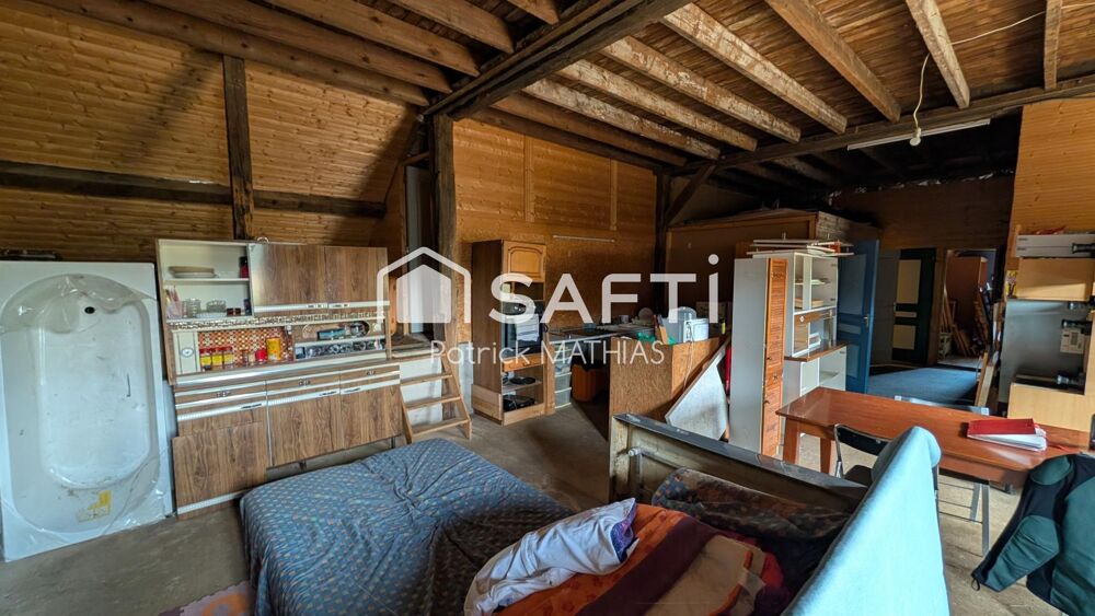 Maison bois ancienne grange de 110m2 habitable