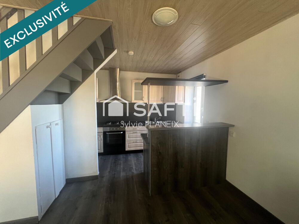 Maison de charme avec garage et terrain de 320 m2.