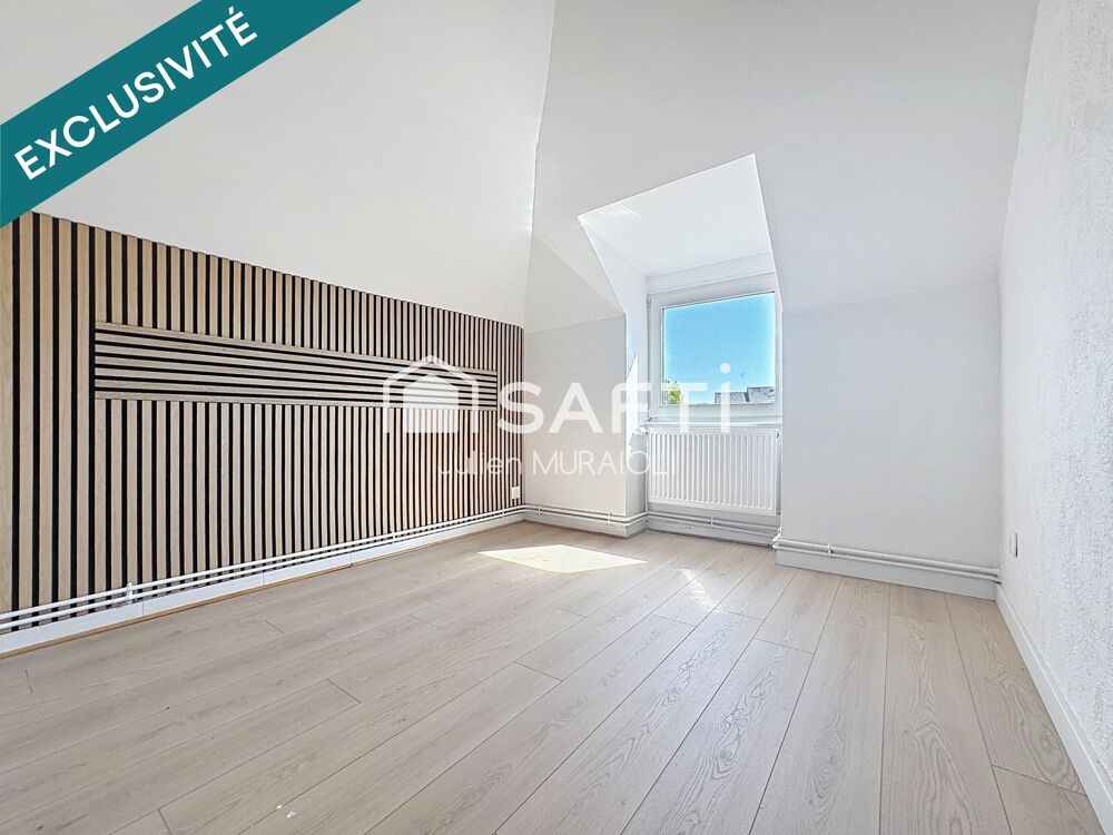 Appartement rénové - 3 pièces - 59m2 (70m2 au sol)